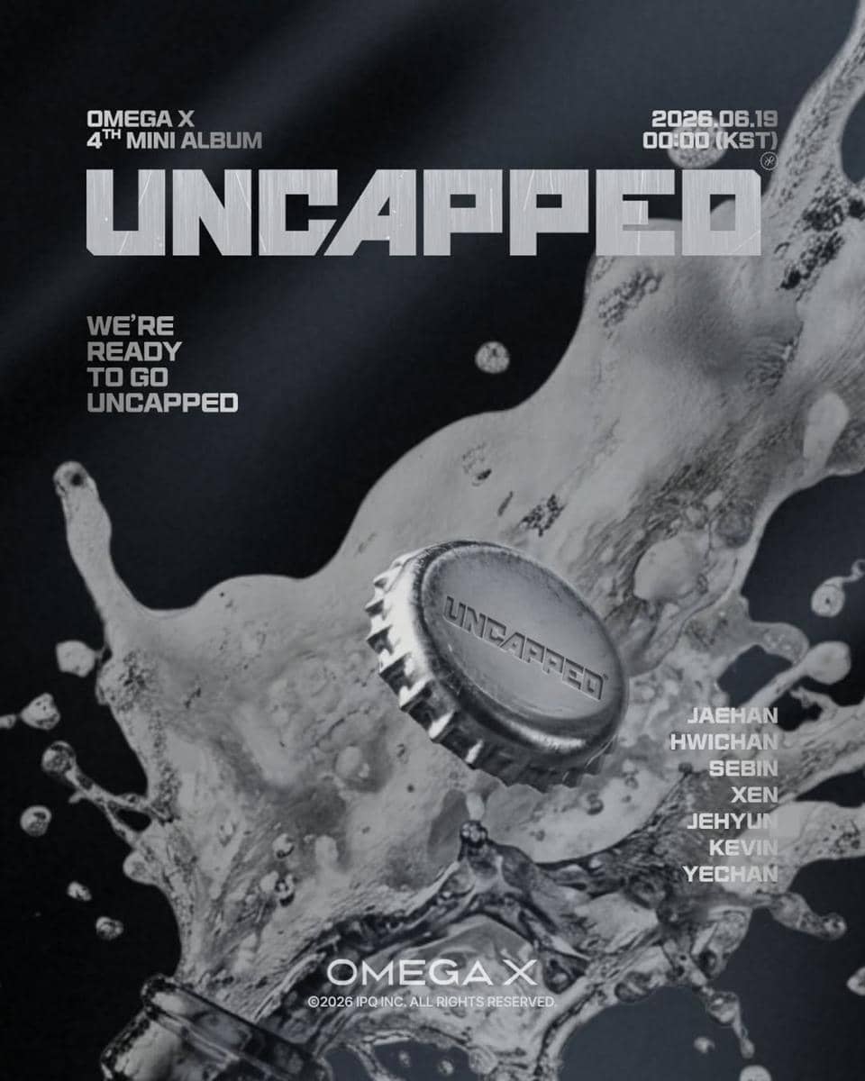 jadwal perilisan mini album UNCAPPED dari OMEGA X