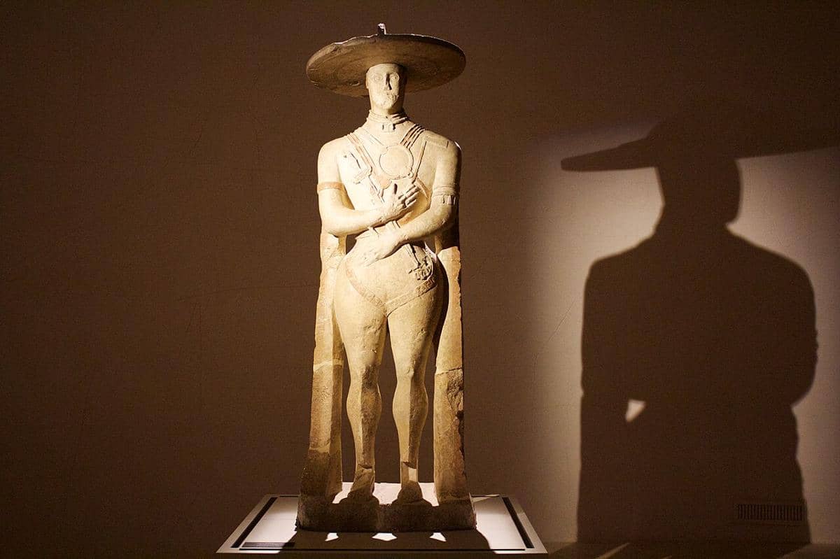Patung batu Warrior of Capestrano