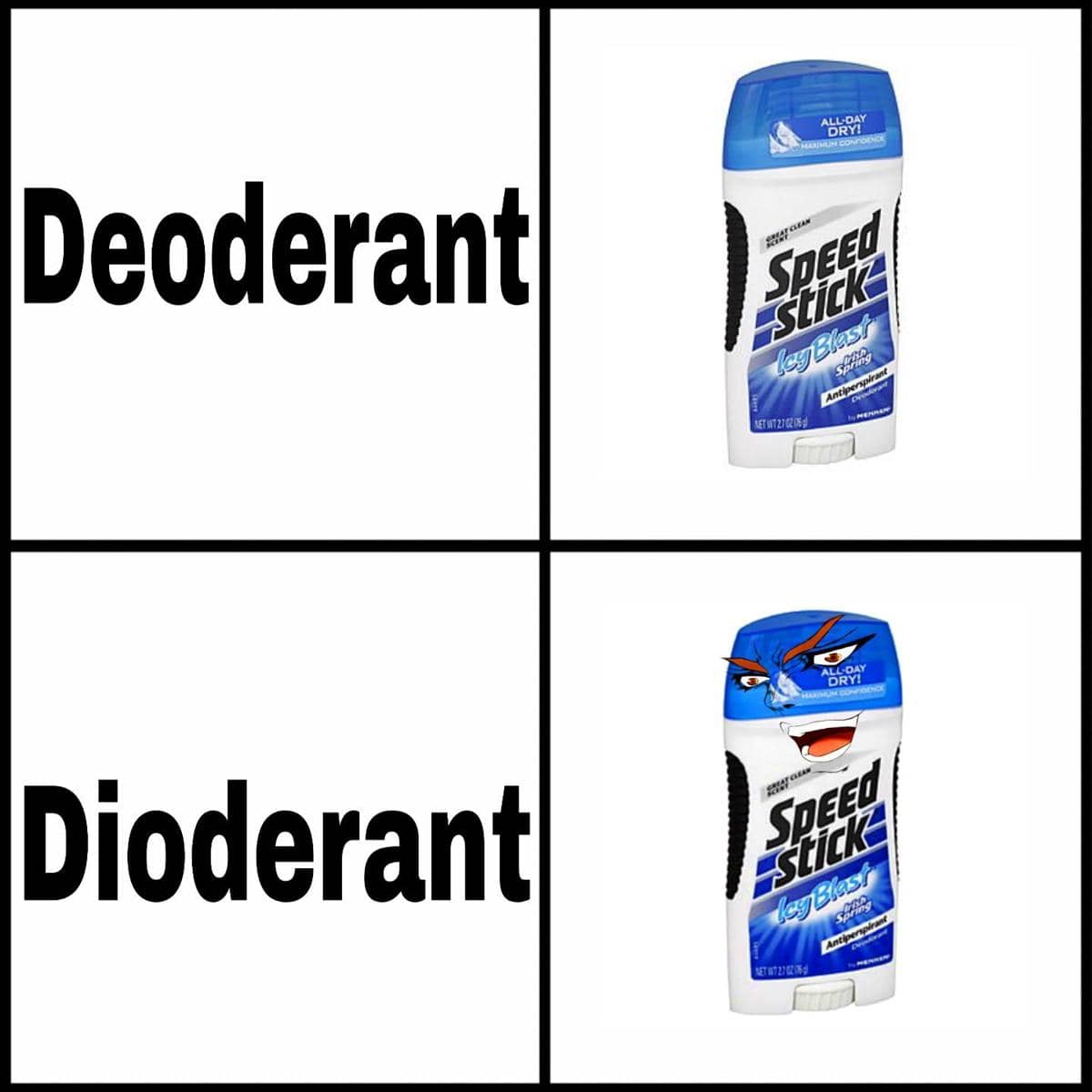 meme anime tentang bau gak sedap