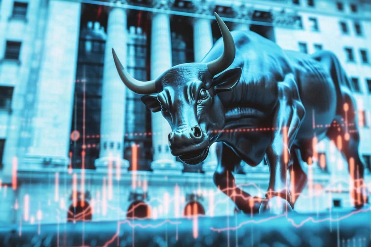 ilustrasi investasi, saham, Wall Street, indeks S&P 500