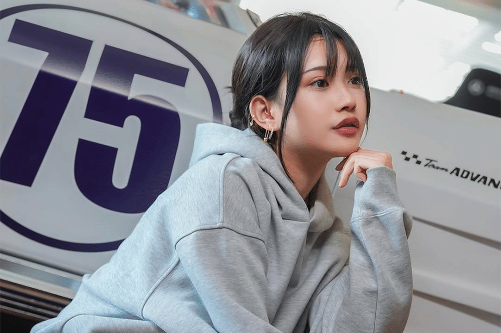 Angel Tan dalam pemotretan untuk PAPION (instagram.com/official.papion)