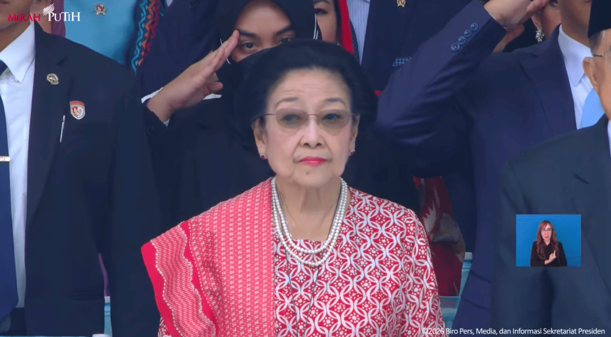 Presiden ke-5 RI, Megawati Soekarnoputri, hadir dalam Upacara Peringatan Hari Lahir Pancasila pada Senin (1/6/2026).