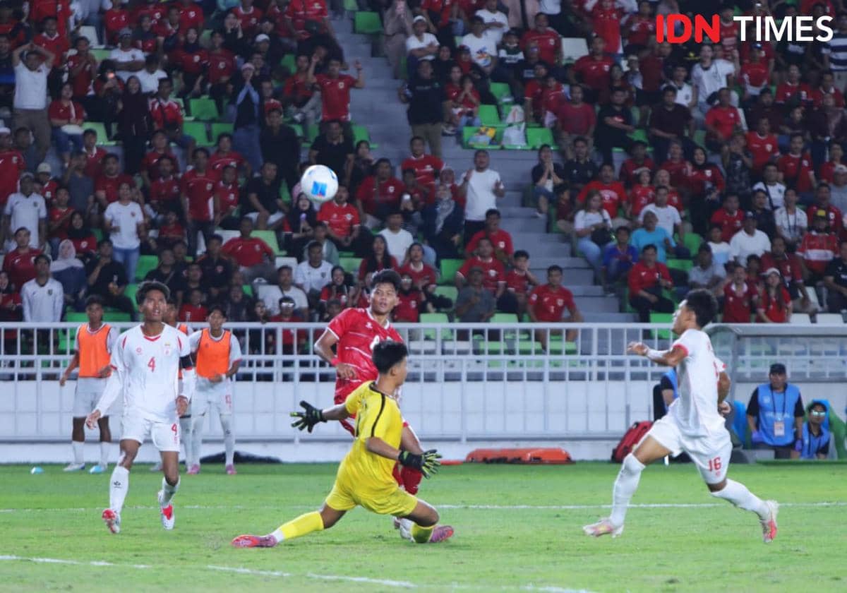 Laga Perdana AFF U-19, Indonesia Hajar Myanmar 3-0