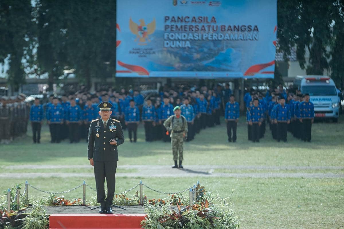 Hari Lahir Pancasila, Pangdam Radin Inten: Indonesia Bukti Keberagaman
