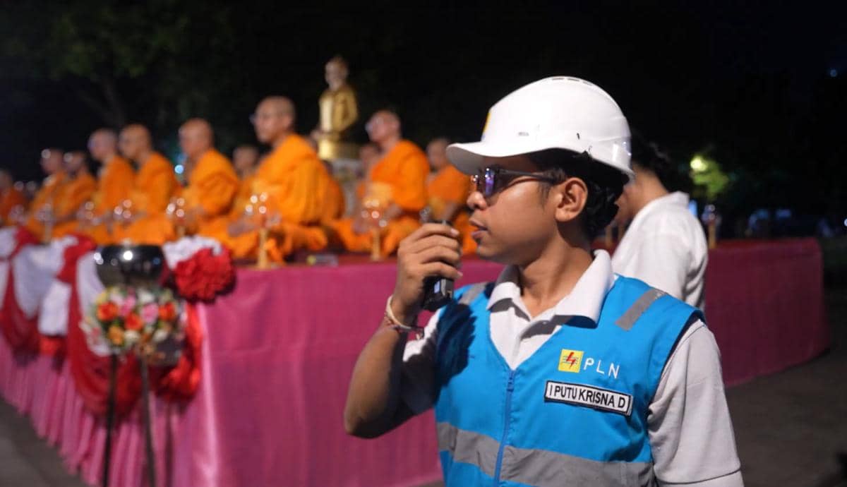 pln, listrik andal, waisak