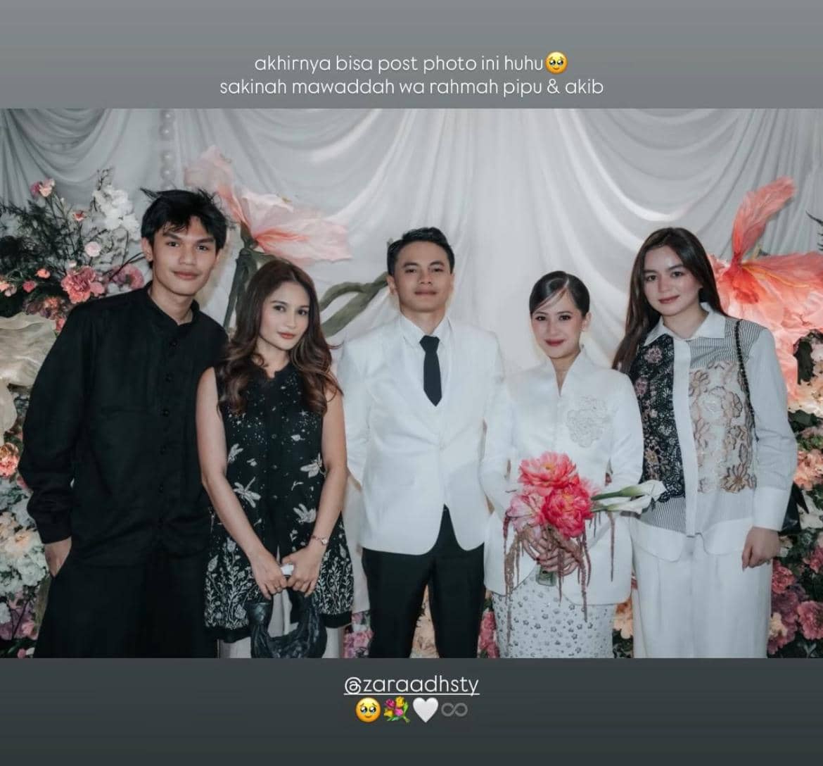 Seleb di pernikahan Zara dan Tsaqib