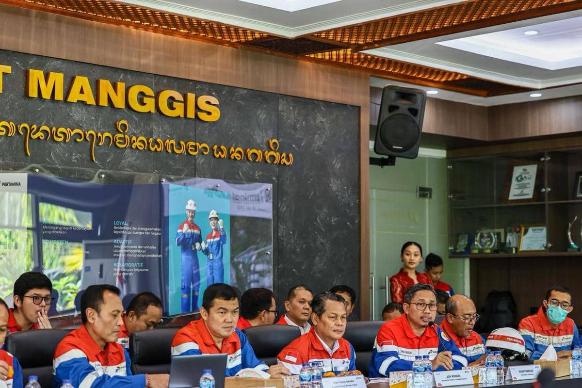 Komisaris Pertamina Tinjau Keandalan Pasokan Energi IT Manggis
