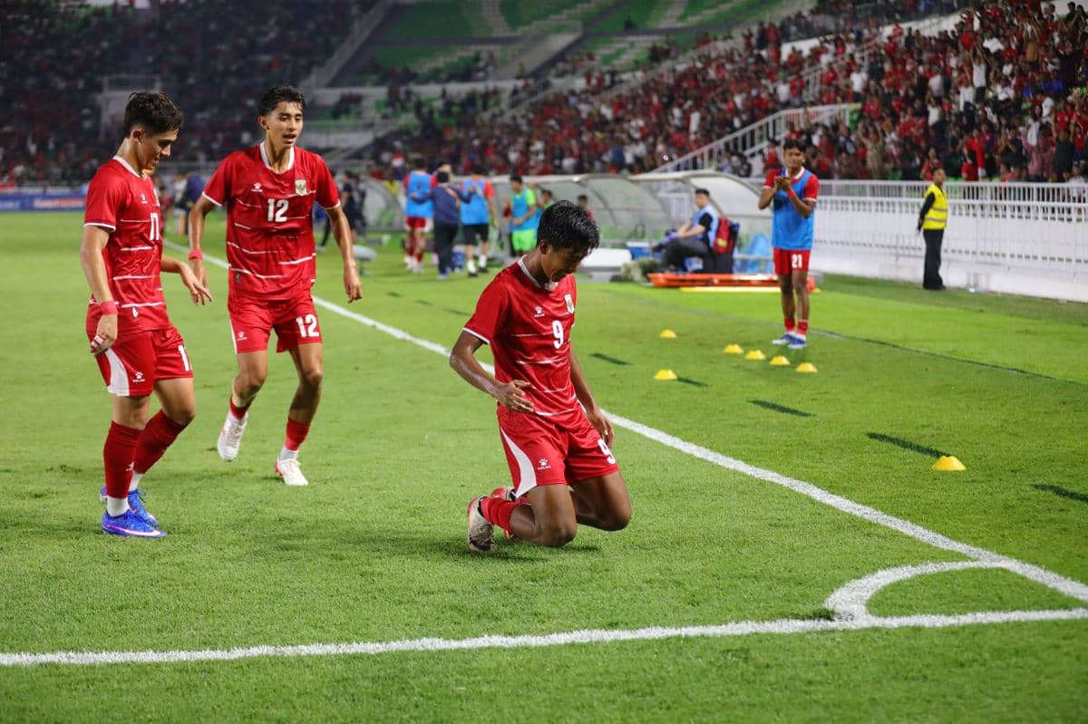 Laga Perdana AFF U-19, Indonesia Hajar Myanmar 3-0