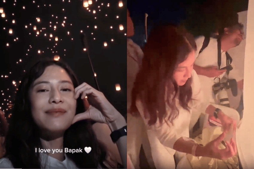 Momen Dian Sastro Ikut Festival Lampion 2026, Kenang Bapak di Hari Waisak