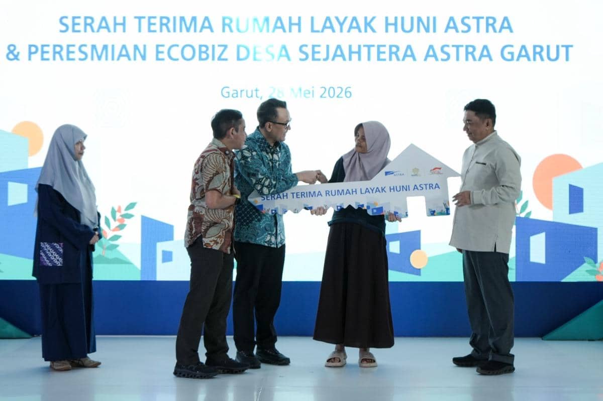 Astra Hadirkan Rumah Layak Huni dan EcoBiz untuk Warga Garut