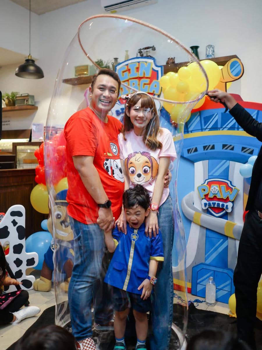 Ulang tahun anak Gilang Dirga