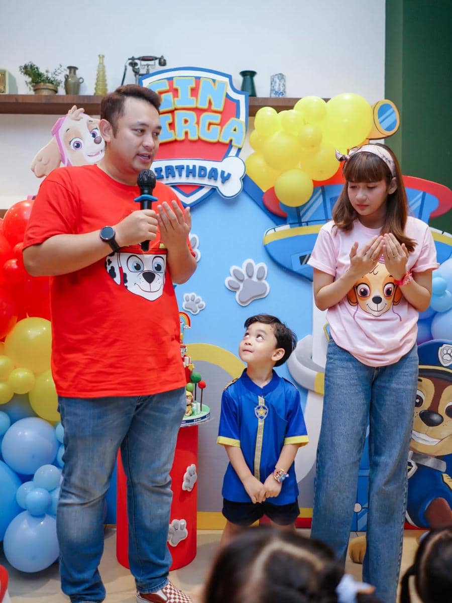 Ulang tahun anak Gilang Dirga