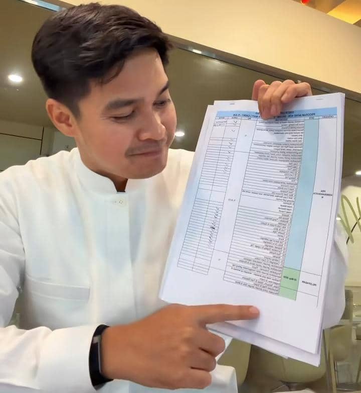 potret Aiman Ricky jadi petugas haji 2026