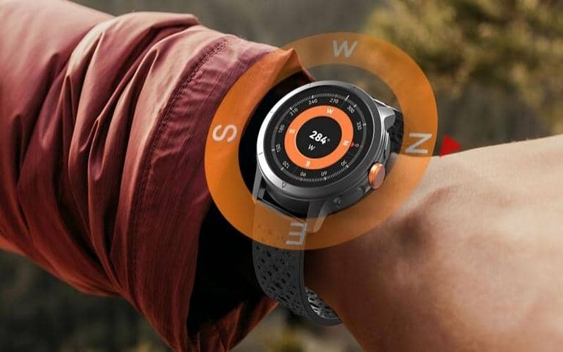 ilustrasi fitur navigasi pada smartwatch GPS