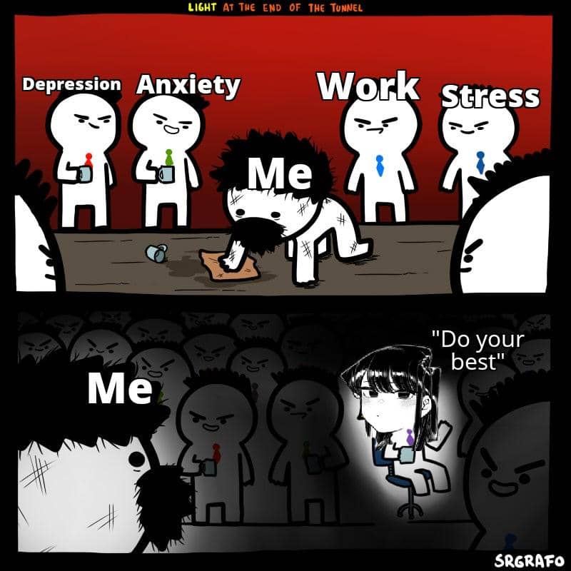 meme anime tentang motivasi