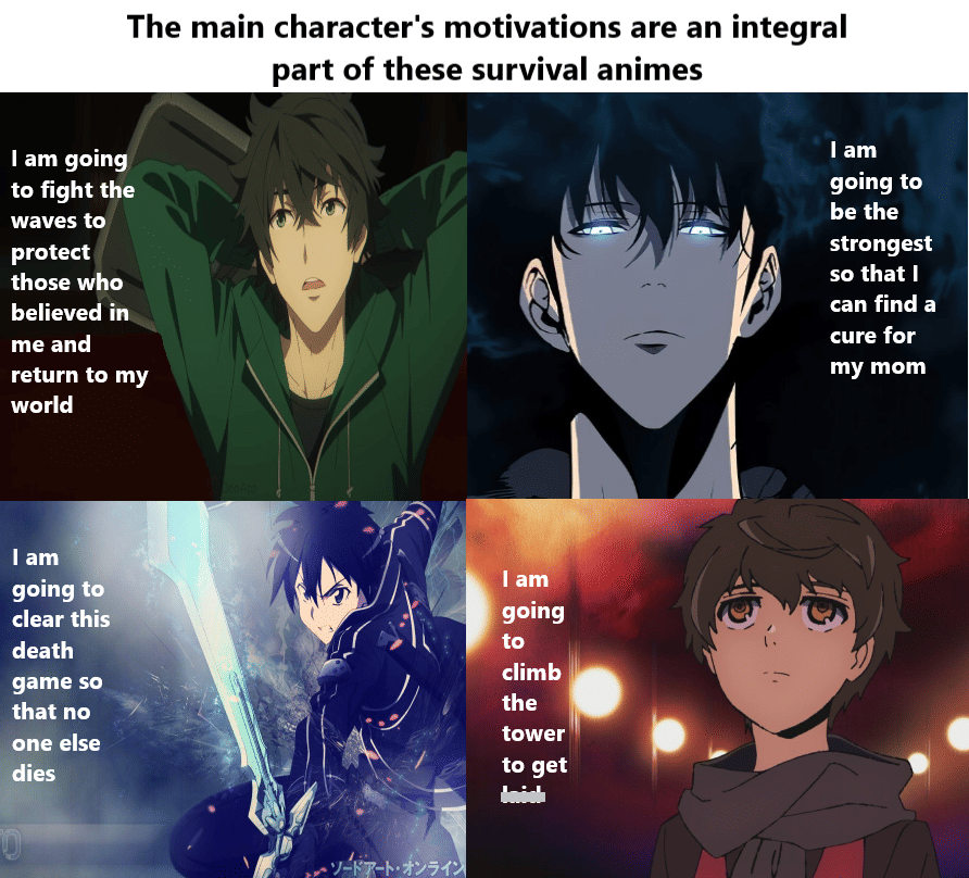 meme anime tentang motivasi