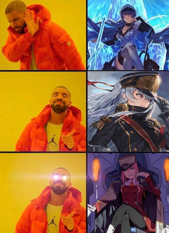 meme anime tentang pakaian