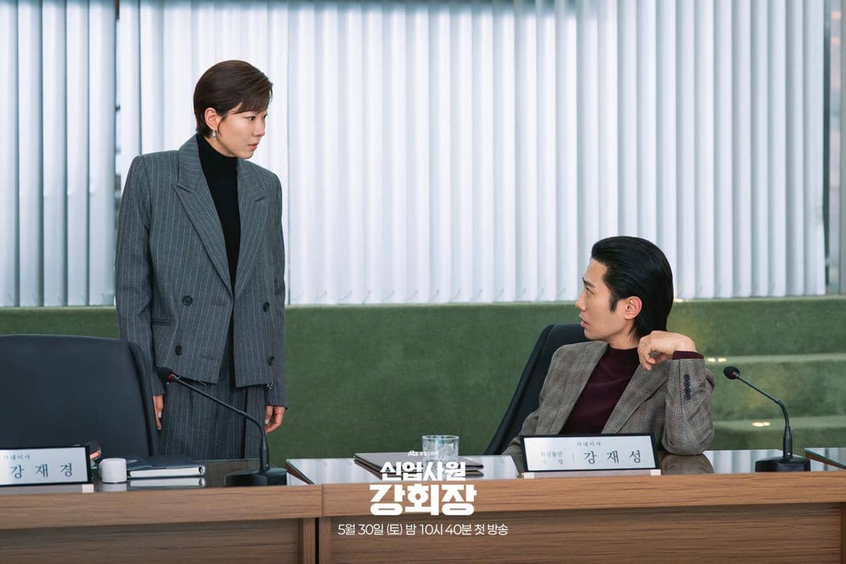 Jeon Hye Jin dan Jin Goo di drakor Reborn Rookie