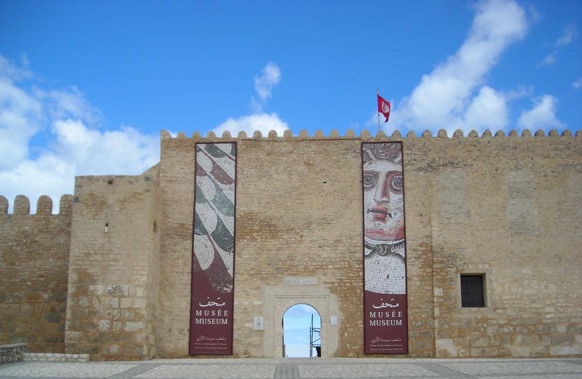 Museum Arkeologi Sousse memiliki koleksi mosaik Romawi