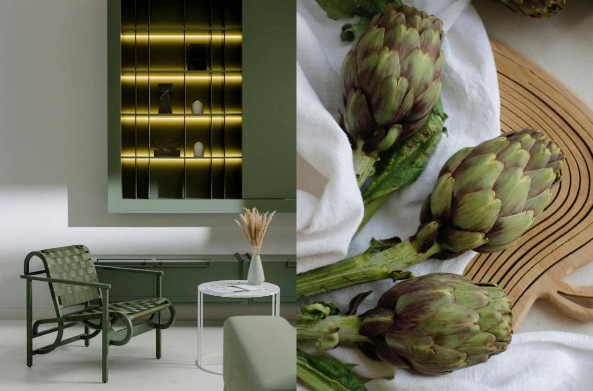 Warna Artichoke Green Jadi Tren Interior 2026, Nuansanya Hangat!