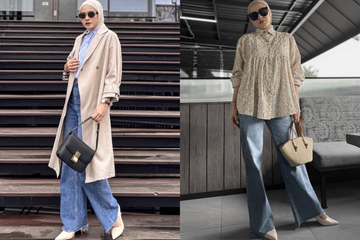 7 Ide Padu Padan Celana Jeans ala Tiyiapong, Modis dan Trendi!
