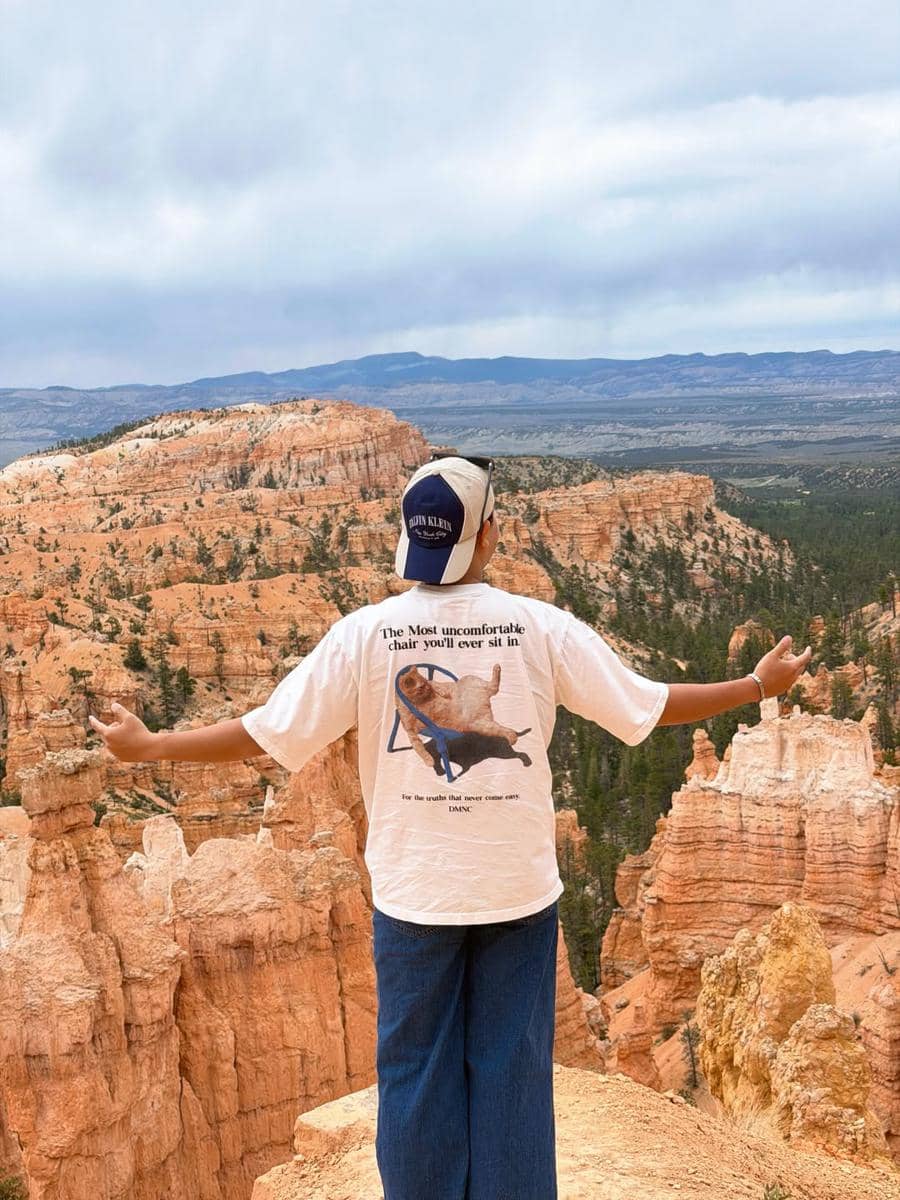 Jerome Polin mengunjungi Bryce Canyon National Park