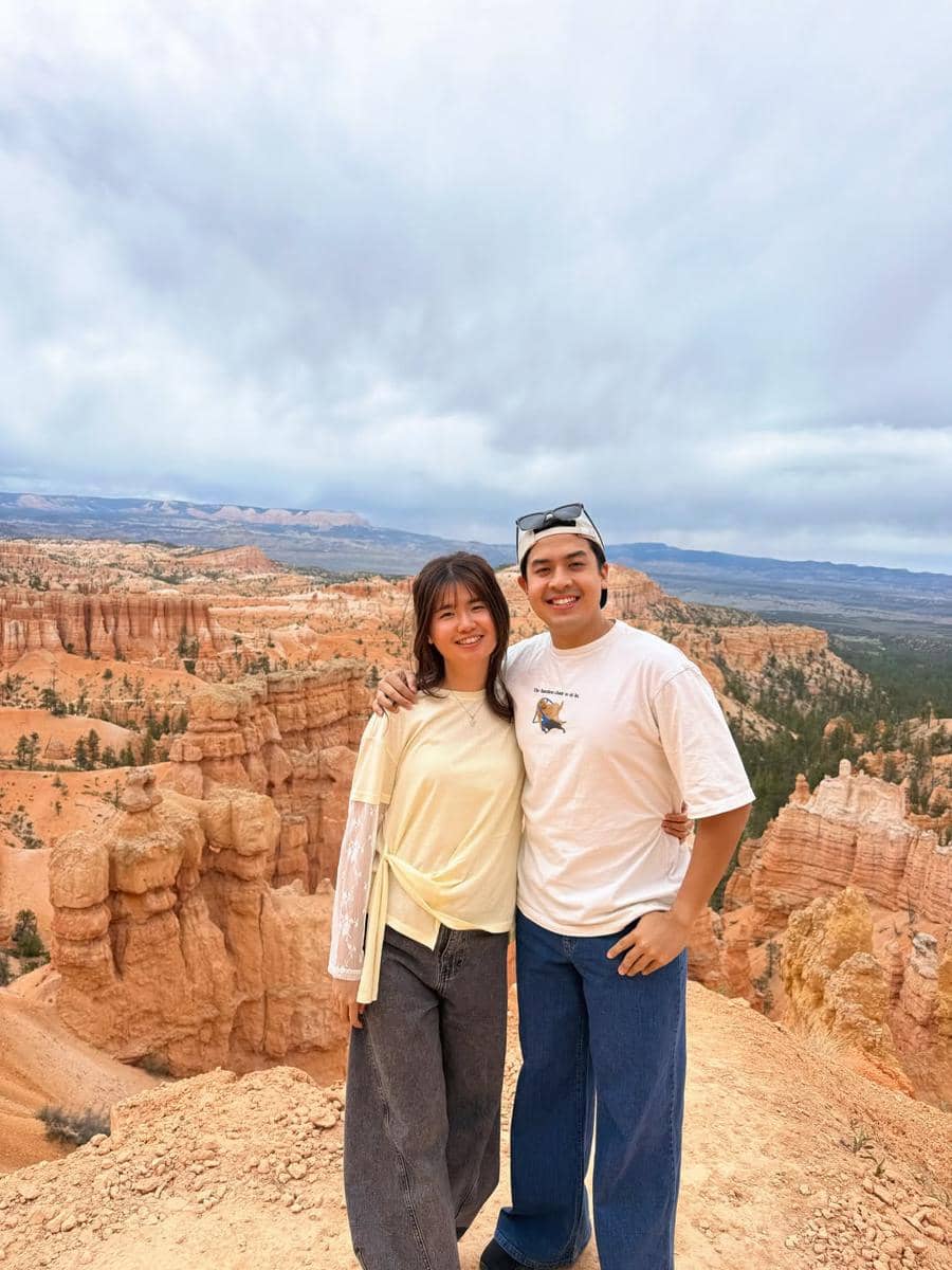 Jerome Polin mengunjungi Bryce Canyon National Park