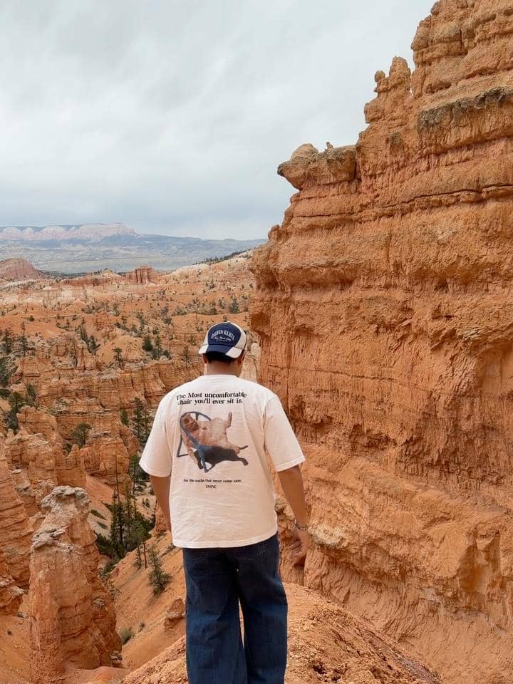 Jerome Polin mengunjungi Bryce Canyon National Park