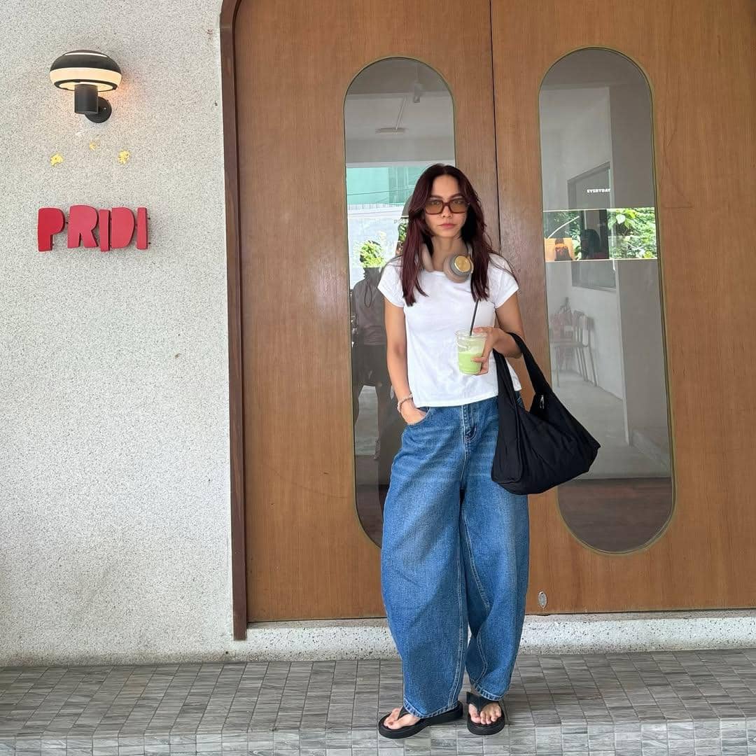 OOTD oversized jeans
