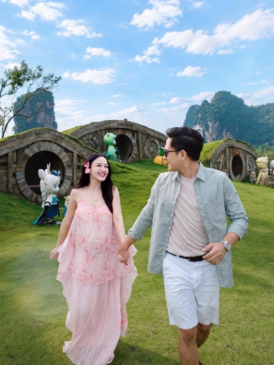 Babymoon Nanda Arsyinta di China