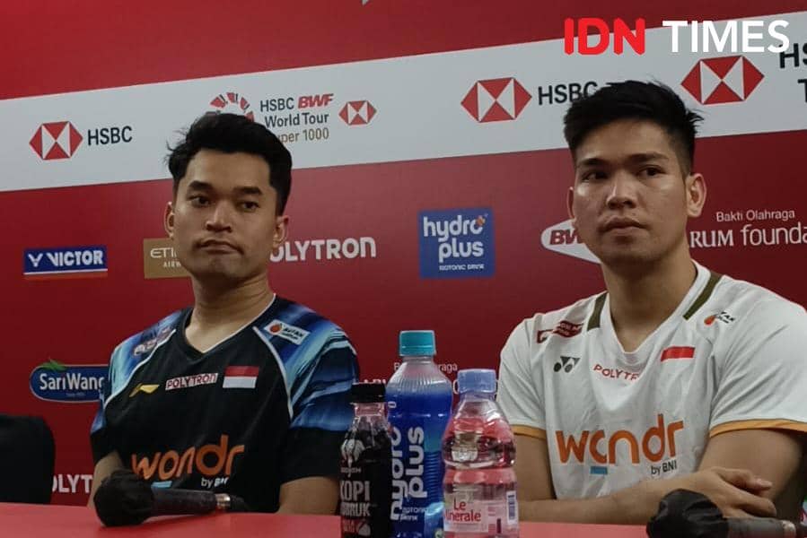 Wajah Lesu Leo/Daniel Usai Gugur Tragis di Indonesia Open 2026
