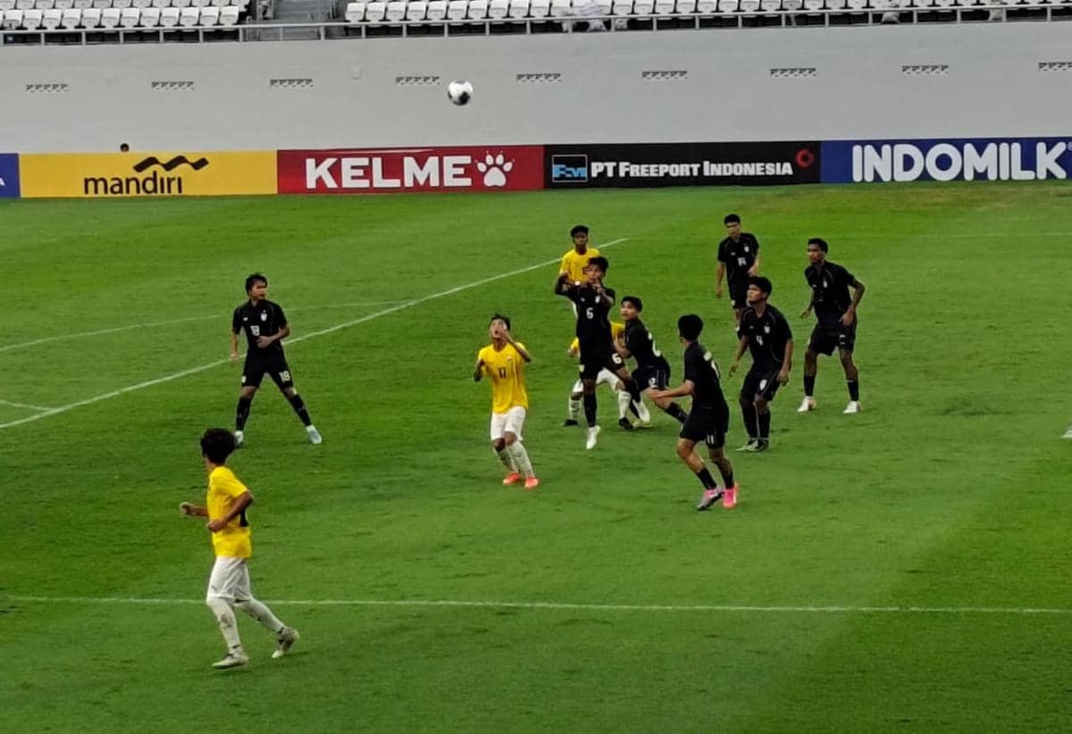 Hujan Gol Di Stadion Teladan, Thailand Borong 9 Gol Ke Gawang Brunei