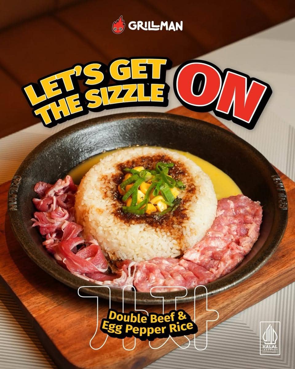 Potret menu Grillman