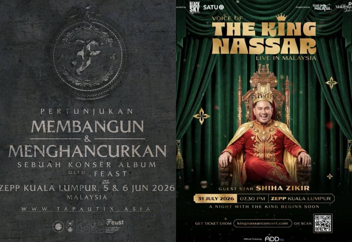 10 Musisi Indonesia Konser di Malaysia Paruh Kedua 2026, .Feast-King Nassar