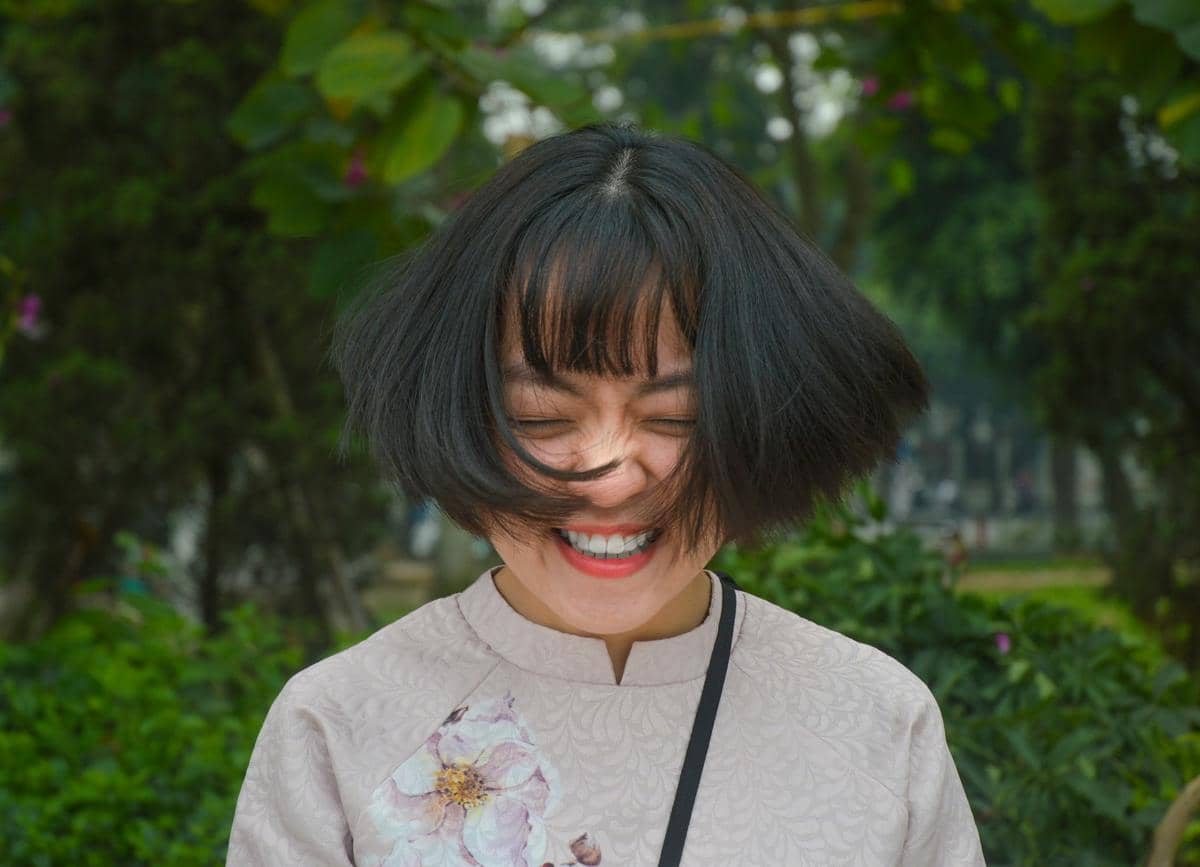 ilustraasi rambut bob