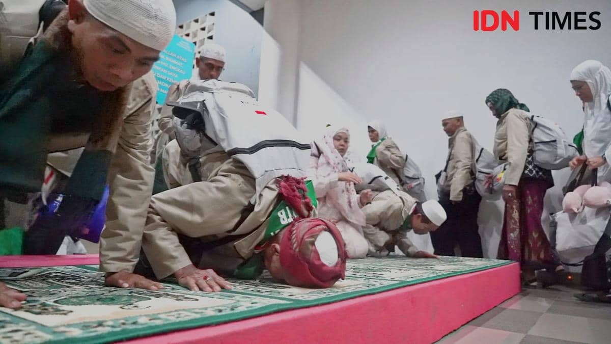 Kondisi Sehat, 393 Jemaah Haji NTB Kloter Pertama Tiba di Lombok