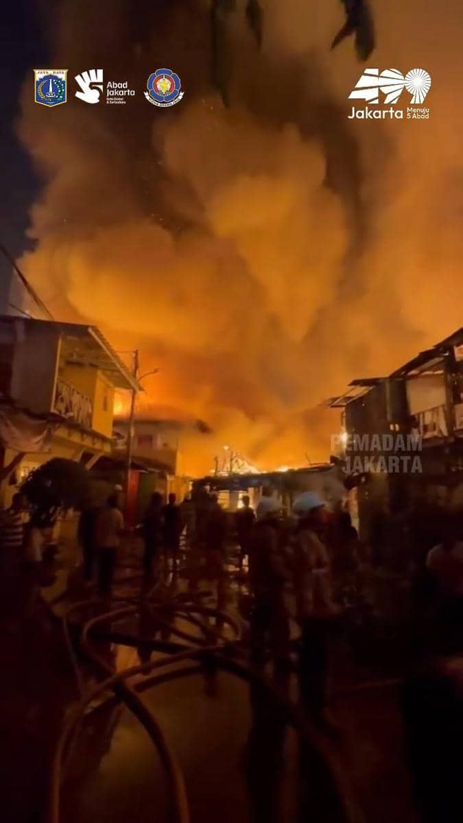 Fakta-Fakta Kebakaran di Kemayoran yang Hanguskan Ratusan Bangunan
