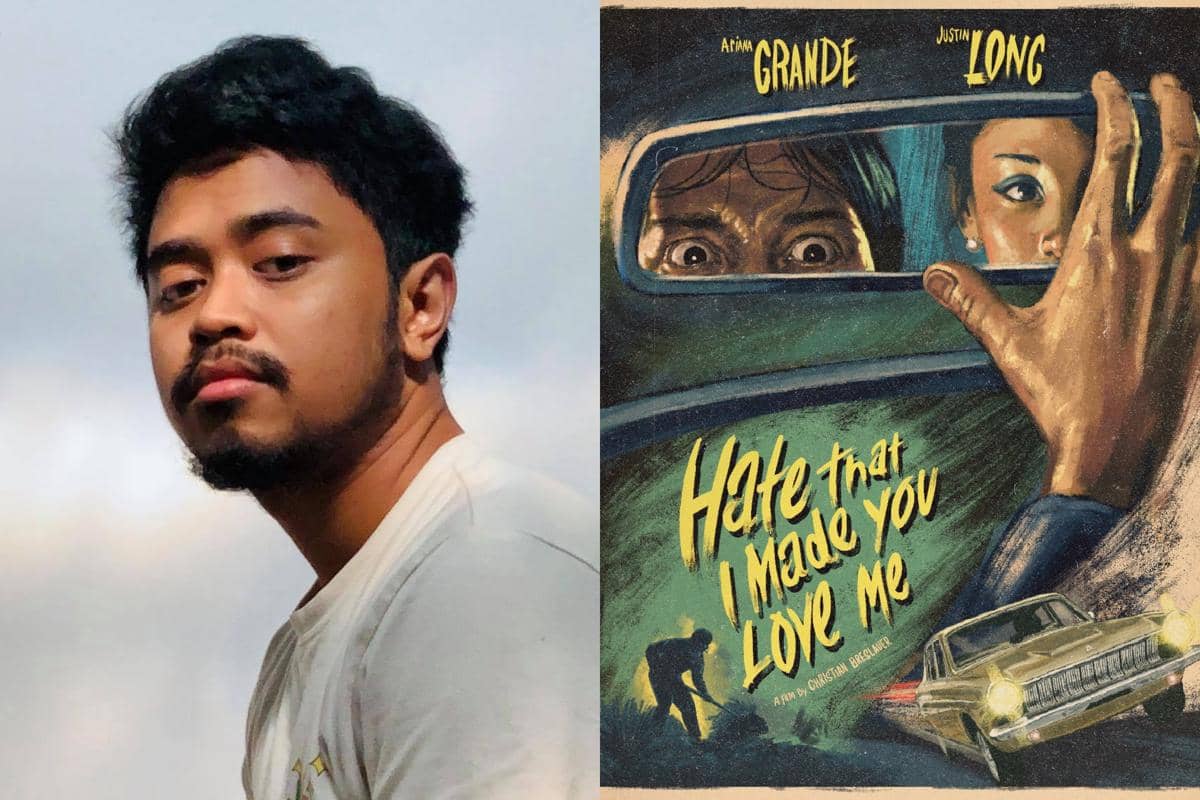 Cerita Tsaqif Baihaqi, Ilustrator Depok Bikin Poster Lagu Ariana Grande