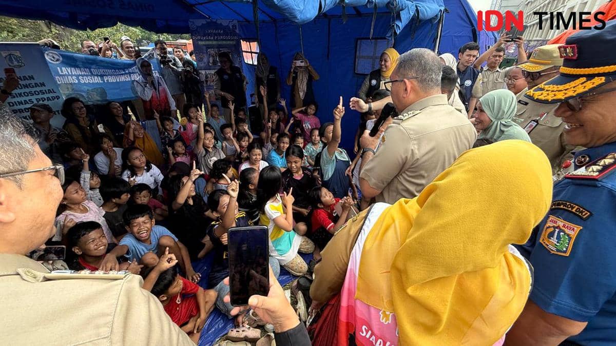 Rano Karno: Anak Korban Kebakaran Kemayoran Diberi Trauma Healing