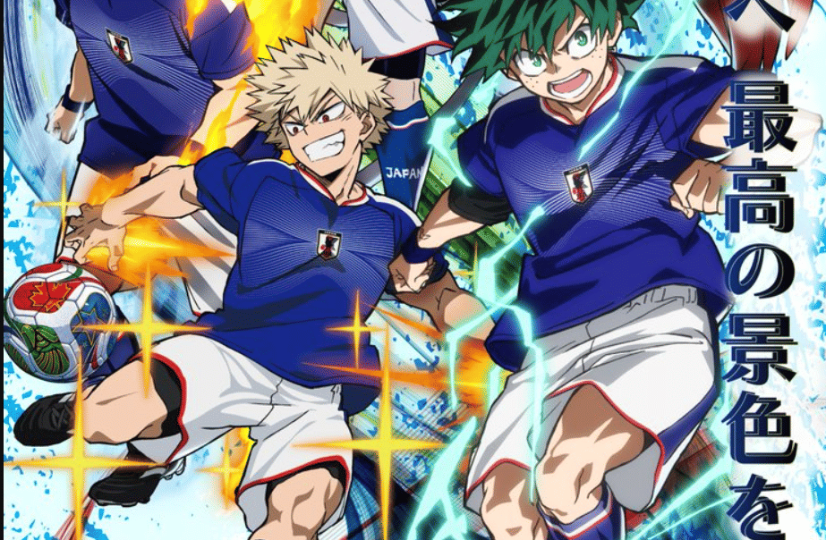 Merchandise Resmi My Hero Academia dengan Timnas Jepang Diumumkan?! 