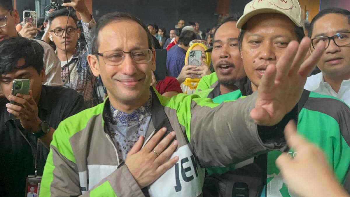 Eks Mendikbudristek Nadiem Makarim. 