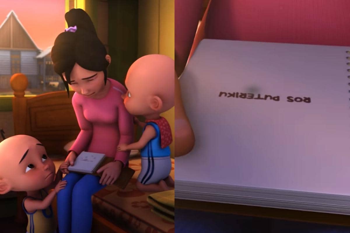 Kak Ros tak kuasa menahan tangis usai membaca buku spesial bertajuk "Ros Puteriku"