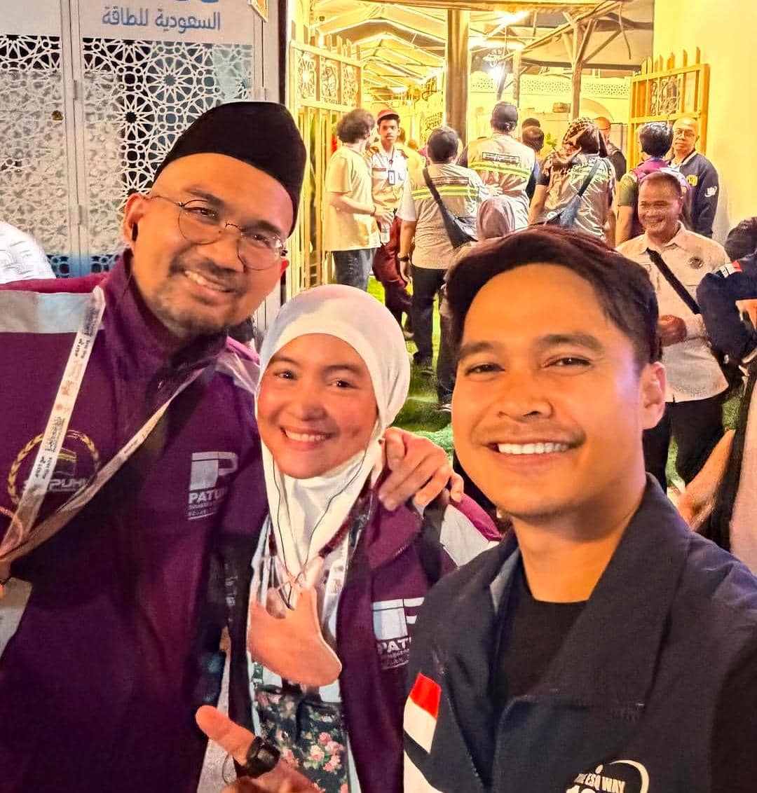 potret Intan Nuraini naik haji 2026