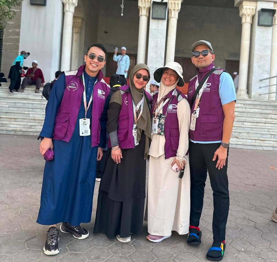potret Intan Nuraini naik haji 2026