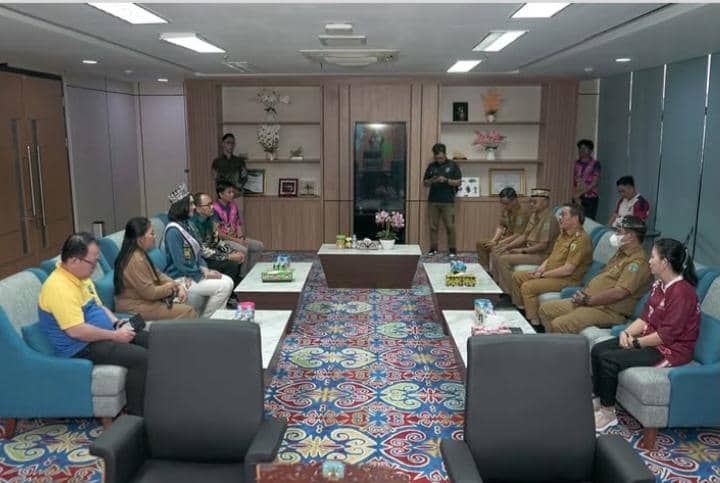 Potret homecoming puteri indonesia kebudayaan 2026 