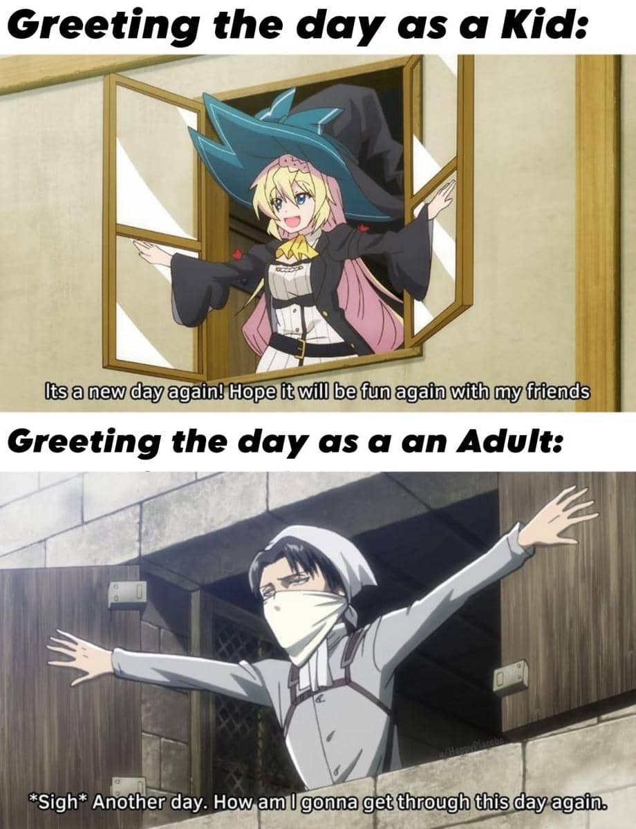 meme anime tentang lika-liku kehidupan dewasa