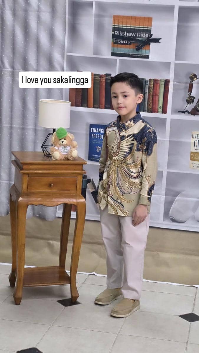 Wisuda Saka, anak Andhika dan Ussy 