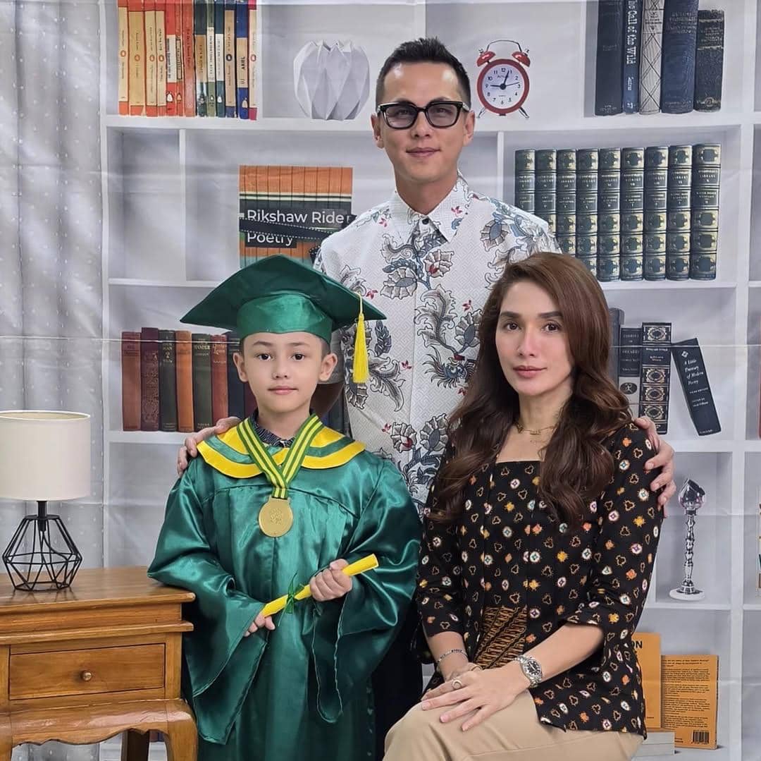 Wisuda Saka, anak Andhika dan Ussy 