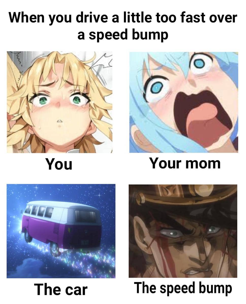 meme anime tentang sakit kepala