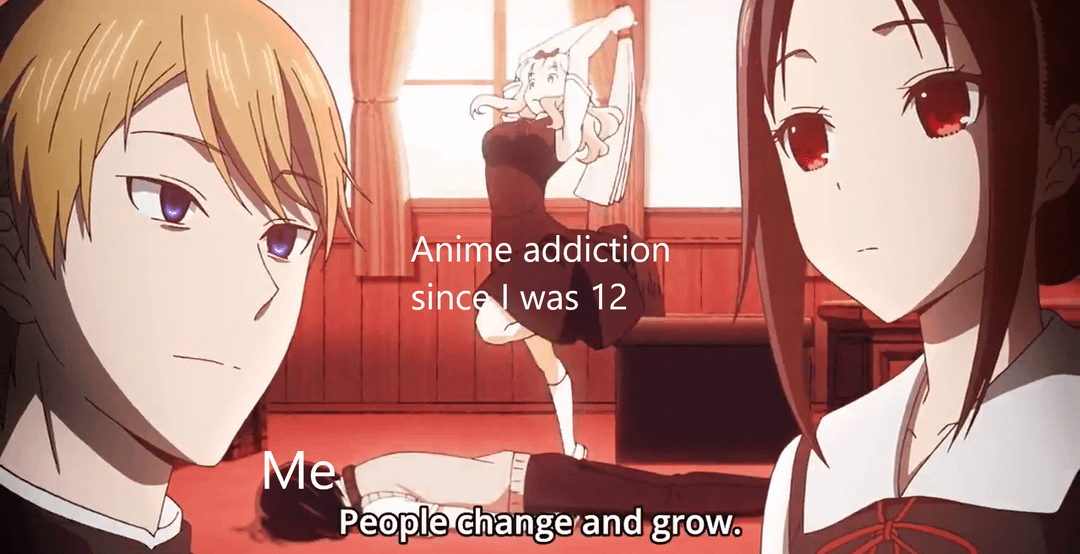 meme anime tentang tumbuh dewasa